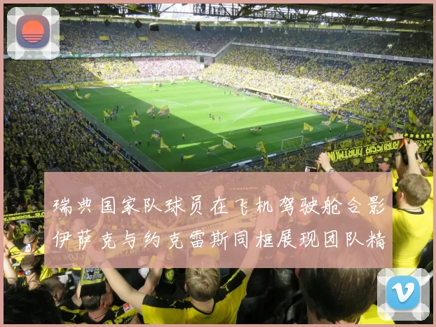瑞典国家队球员在飞机驾驶舱合影伊萨克与约克雷斯同框展现团队精神