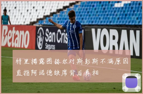 特里揭露图赫尔对斯彭斯不满原因直指阿诺德缺席背后真相